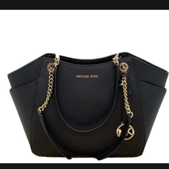 NWT Michael Kors Black Large shoulder tote bag - Picture 12 of 12